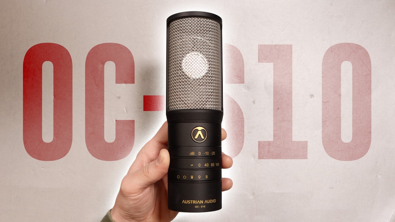 Austrian Audio OC-S10 Microphone Demo (vs. U87, C414, LCT1040)