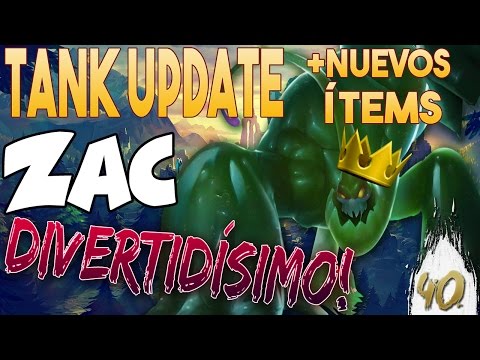 PBE Zac S7 | Divertidísimo.. y cuánto CC! | Full Gameplay | Parche 7.9 Español #40