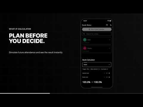 AttendMate: Attendance Tracker video thumbnail