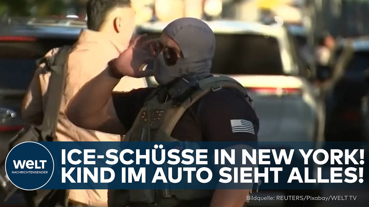USA: ICE-Schüsse in New York! Fünfjähriges Kind sitzt im Auto