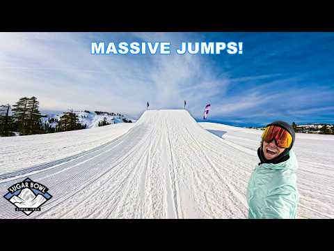 FIRST BIG JUMP SESSION IN YEARS!! | SUGAR BOWL, CA