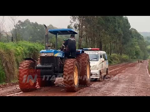 PÉSIMOS CAMINOS EN TOMÁS R. PEREIRA IMPIDEN TRASLADO DE UN PACIENTE