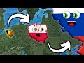 Country Size Comparison And Universe Size Comparison