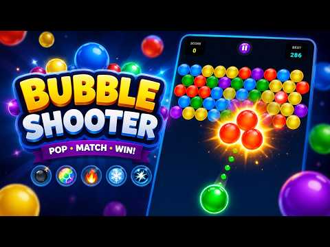 Bubble Shooter Offline Game video thumbnail