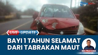 Tragedi Minibus Tabrak Motor Beat, Bayi 1 tahun Selamat Sementara Orangtuanya Meninggal