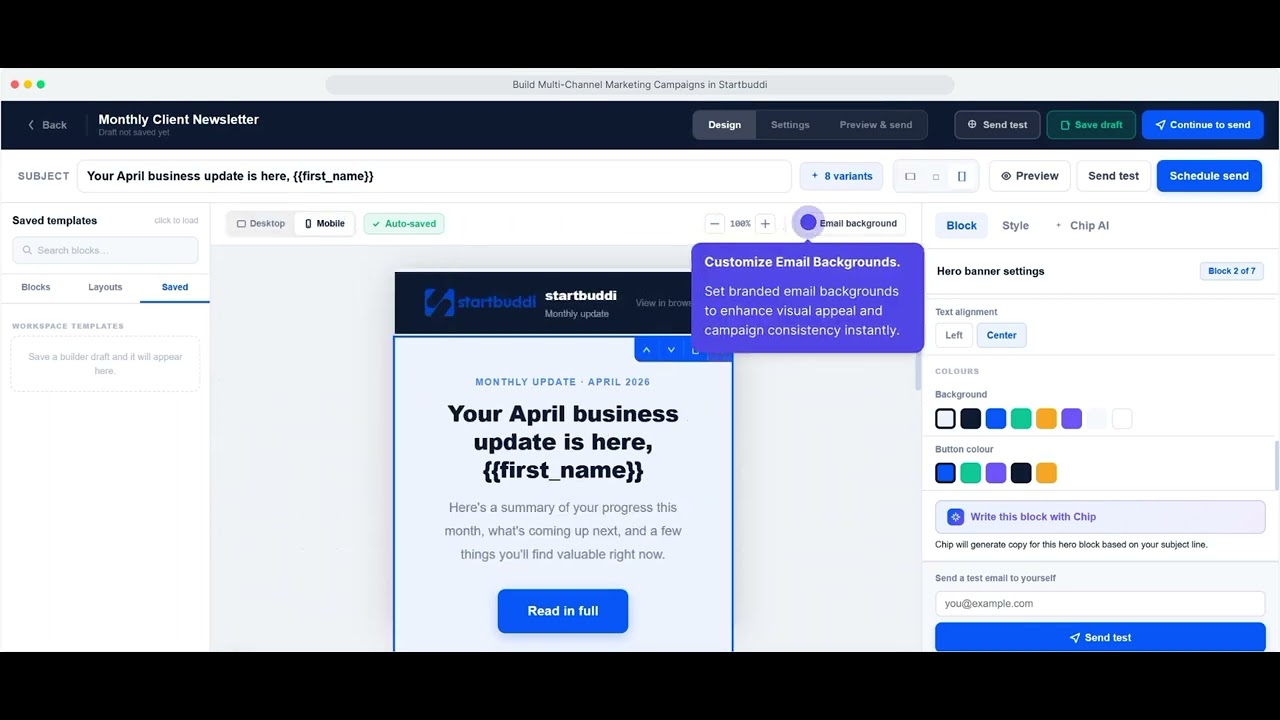startbuddi CRM — manage clients and sales pipelines