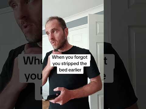 When you forgot you stripped the bed earlier.. 🛏️🫩😖