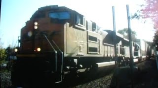 preview picture of video 'BNSF with NS in Shepherdstown, West Virginia'