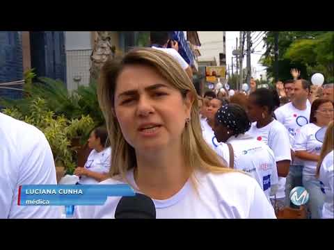 Walk raised awareness about diabetes in Juiz de Fora