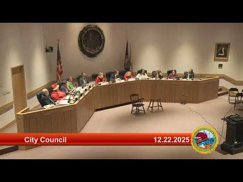 12.22.2025 City Council