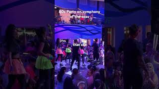 80s Party on Symphony of the Seas | Royal Caribbean Vibes