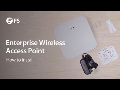 How to Install  Enterprise Wireless Access Point | FS