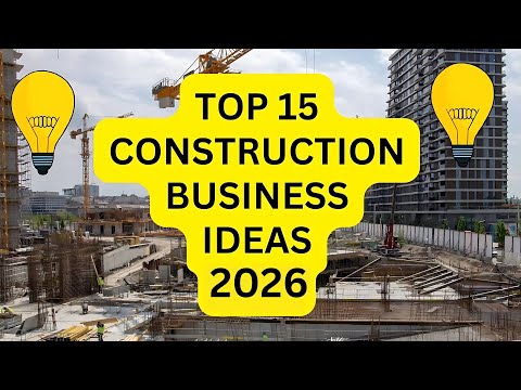 15 Construction Business Ideas to Start your Own Business in 2026
