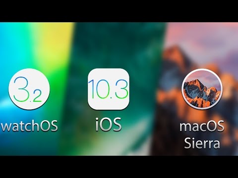 Что нового в iOS 10.3, watchOS 3.2, macOS Sierra 10.12.4?