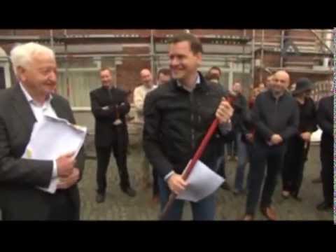 Zomergem - Begrafenis reservatiestrook (16-05-2015 - AVS Nieuws)