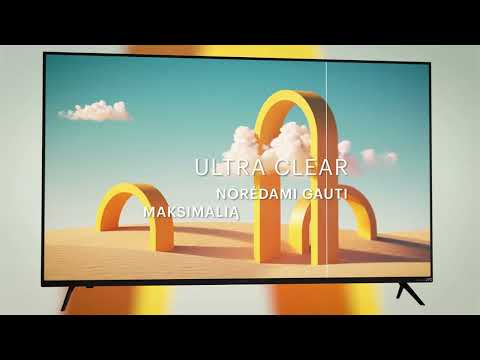 Televizorius Kivi 32H750NB, 32', HD, Google Android TV, 1366x768, 60 Hz, Sound by JVC, 2x8W, 33 kWh/1000h , BT5, juodas video