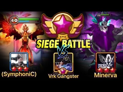 TOP RANK BATTLE for LEGEND - Siege Battle - Summoners War