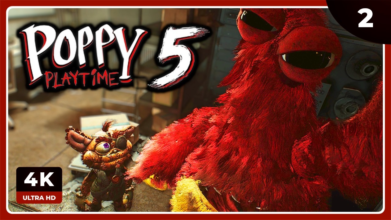 PP5 #2 | CONOCEMOS A CHUM CHOMPKINS | POPPY PLAYTIME Capítulo 5 Gameplay Español