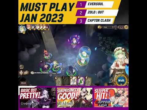 MUST PLAY NEW Mobile Games ! : Top Games of January 2023