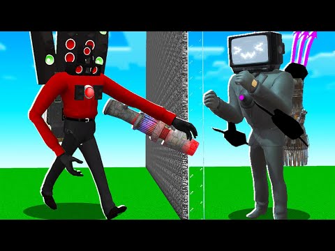 SKİBİDİ TUVALET MOB SAVAŞINDA HİLE YAPTIM - 😨 Minecraft Enes Arslan