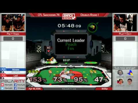 CFLS 74 - Poe + Vision (Blue) vs Plup + Oaty (Green)
