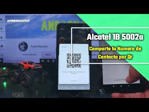Alcatel 1B 5002A Comparte tus datos de Contacto con un código QR