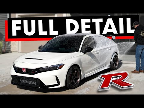 First Wash 2023 Honda Civic Type R - Full Detail