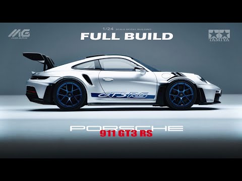 Porsche 911 GT3 RS | Tamiya | 1/24 | Full Build | Scale Model | ASMR |