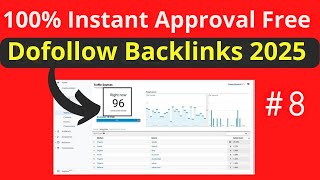Get 100% New DOFOLLOW Backlinks in 2025