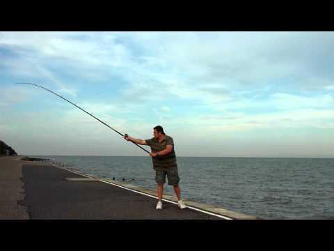 John Holden: the fishing pendulum cast in slow motion