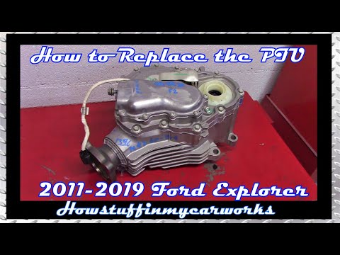 How to replace the Power Transfer Unit aka PTU on 5th Gen Ford Explorer AWD