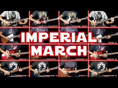 This Guitar Orchestra Of 'The Imperial March' From 'Star Wars' Is Fricking Impressive