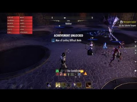 ESO Veteran Maw Of Lorkhaj Hardmode VMOL HM Dps pov
