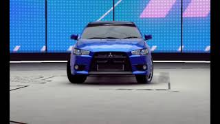 Mitsubishi Lancer Evo X vibing to "IRYS - ESCALATE (Instrumental)"
