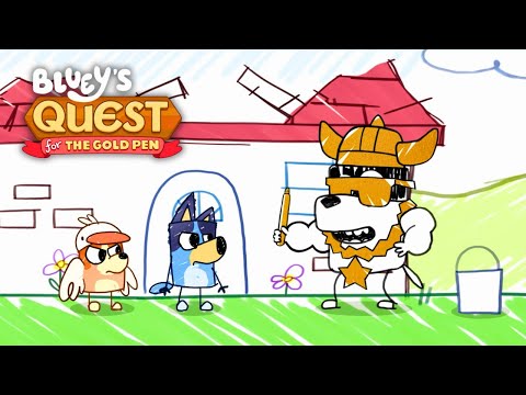 Bluey's Quest for The Gold Pen Gameplay Walkthrough (Android, iOS) - YouTube