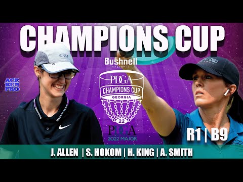 ARP | 2022 Champions Cup | R1/B9 FPO Card | J. Allen: S. Hokom: H. King : A. Smith | PDGA Major