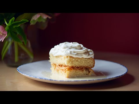 Pati Jinich - Almond Tres Leches Cake