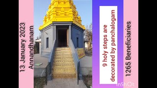 13 Jan 2023 – Annadhanam by our Trust