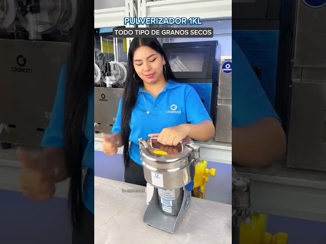 Vídeo relacionado con VEVOR Molinillo de Grano Eléctrico 3000 W Molinillo de Especias Comercial Molino de Harina Húmedo y Seco Espesor Ajustable Acero Inoxidable para Moler Cereales, Especias, Hierbas, Pimientos.