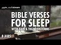 Bible Verses With Rain And Thunderstorm Sounds For Sleep And Meditation
