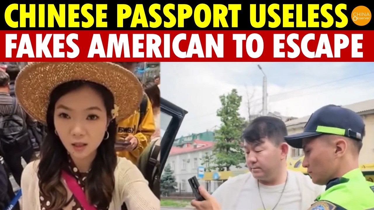 A Chinese Passport Is Worthless, an American One Is Gold: Kyrgyz Police Prove It