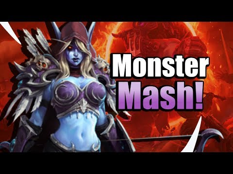 Who is the Monster? Sylvanas Damage - Heroes of the Storm w Kiyeberries