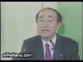 Político japonés con dentadura postiza