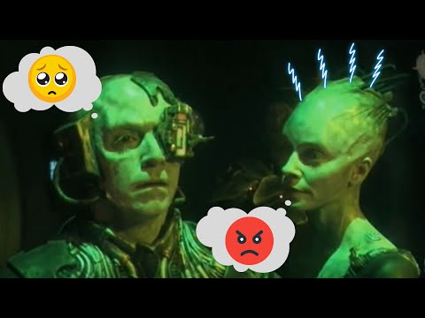 The Borg Queen in Action... - Star Trek Voyager