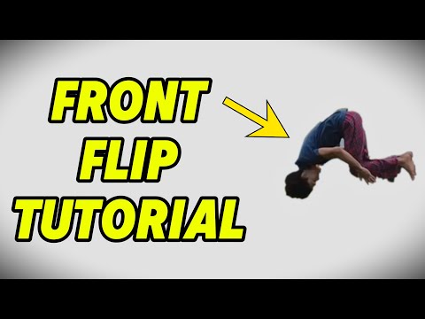 FRONTFLIP HOW TO✅ THE EASY METHOD