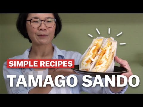 Simple recipes to try at home - Tamago sando