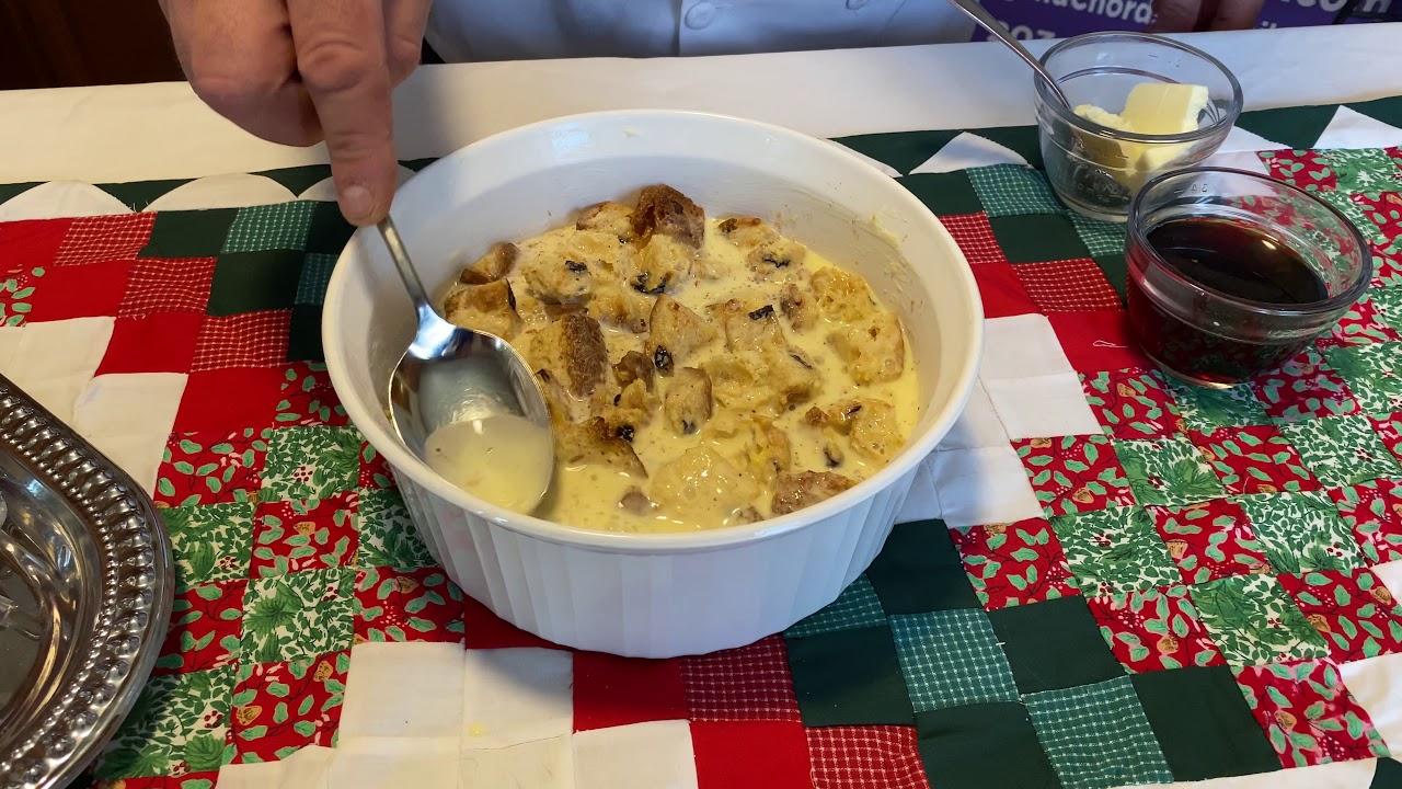 Panettone Bread Pudding