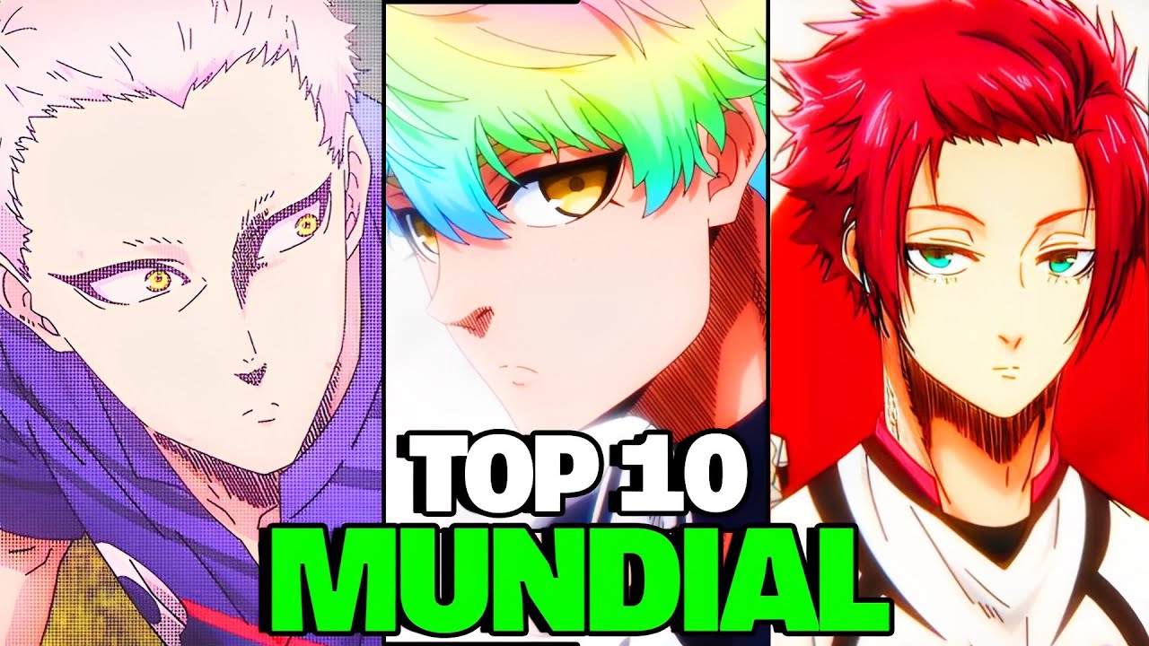 TOP 10 MELHORES JOGADORES GLOBAIS DE BLUE LOCK!