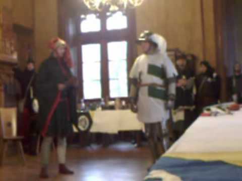 Dascon II, Ritterschlag