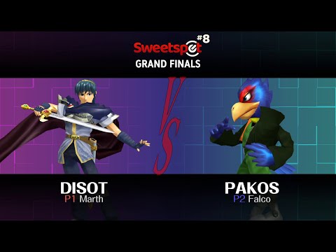Disot vs Pakos - Grand Finals - Sweetspot #8 | Marth vs Falco